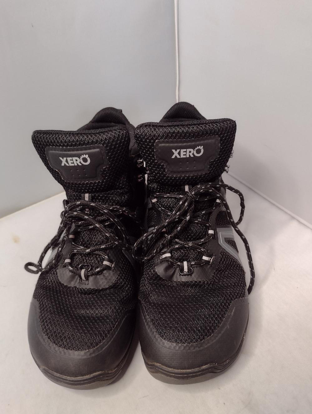 Xero Mens  Xcursion Fusion Barefoot Zero Drop Hiking Boots Shoes 10 Black K